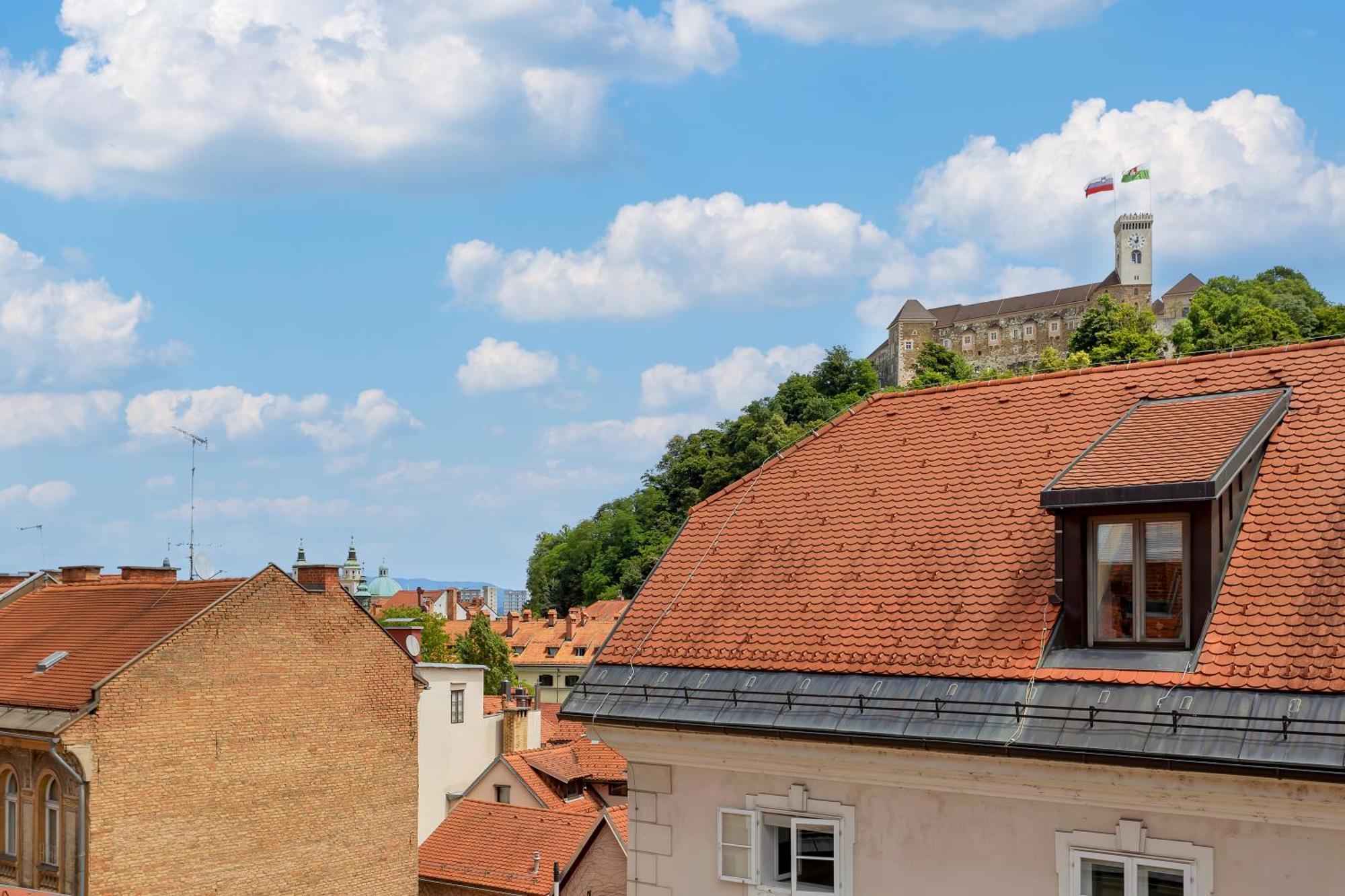 Castle View Palace Residence Laibach Exterior foto