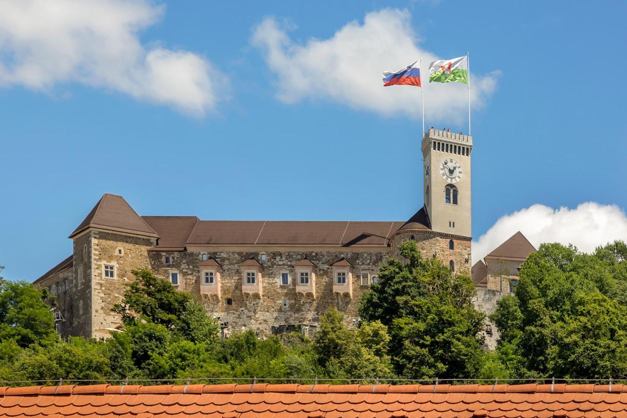 Castle View Palace Residence Laibach Exterior foto